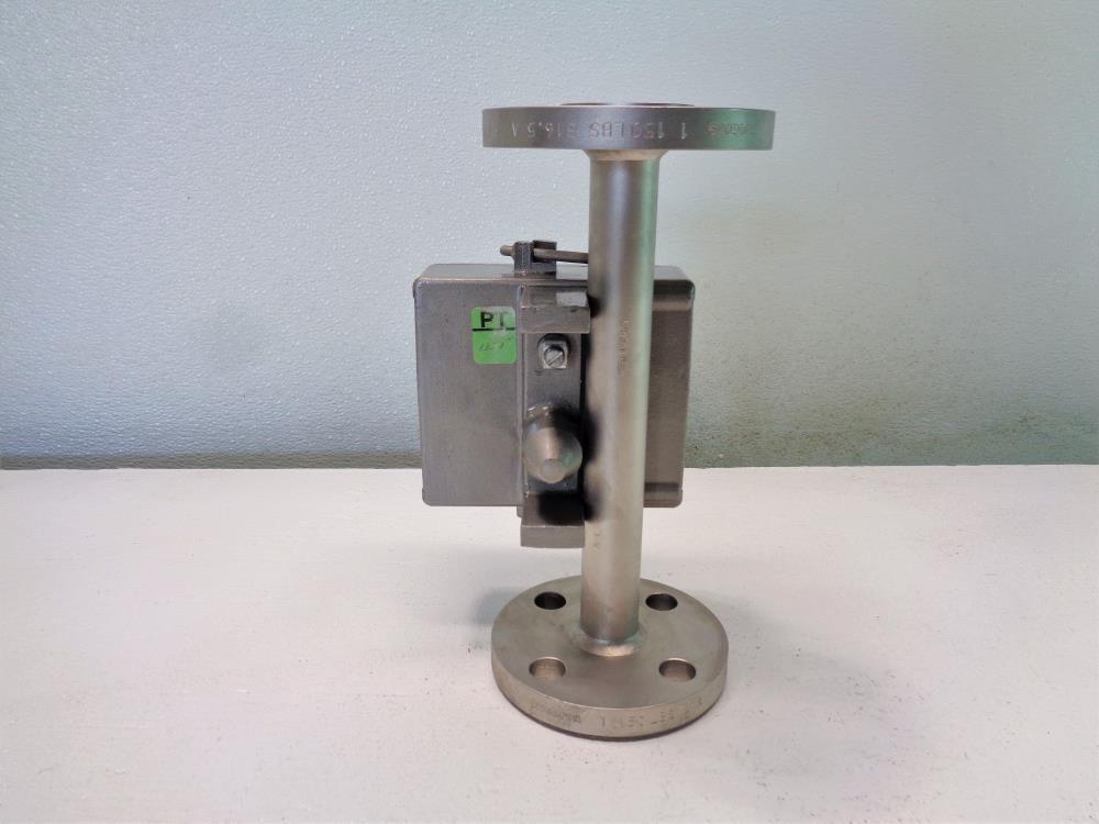 Brooks MT 3809 1" 150# Flanged Variable Area Flowmeter 3809EBBBAHQAGA1